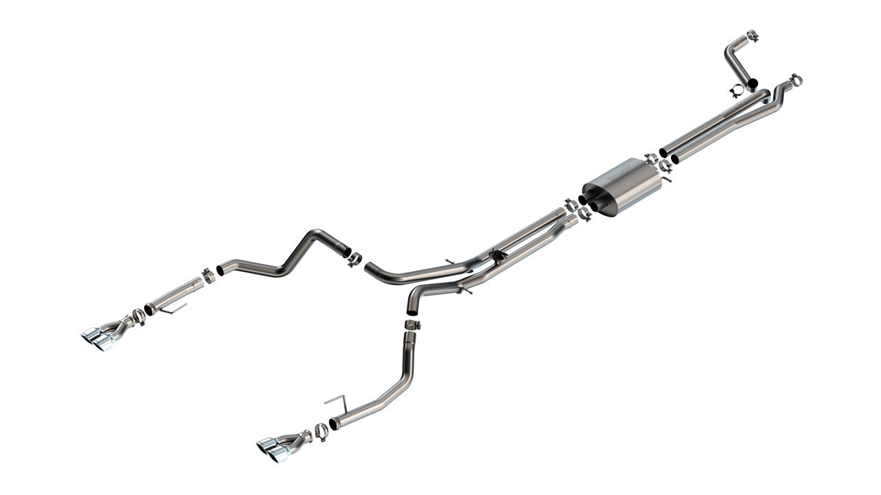 EXHAUST CAT-BACK DUAL SS