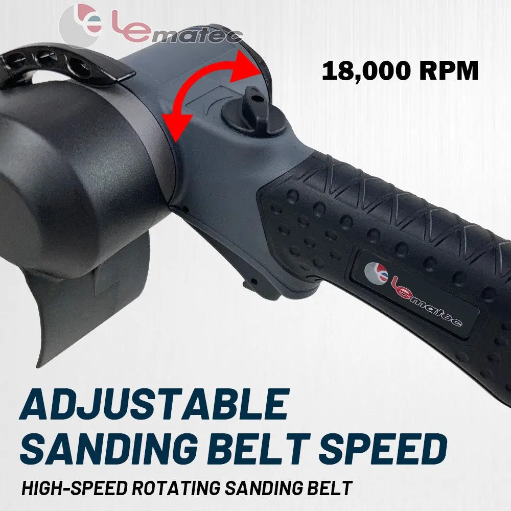 LE-BS-706B Air Belt Sander 1/2" x 13" – Fast Precise Sanding