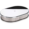 AIR CLEANER SM OVAL PLAIN POLI