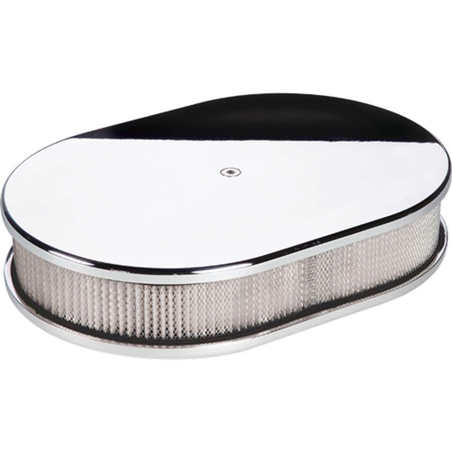 AIR CLEANER SM OVAL PLAIN POLI