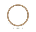 LEATHER RING TAN