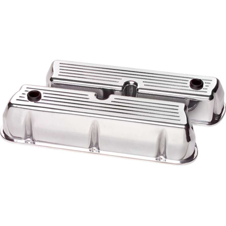 TALL POLISHED FORD VALVE COVER