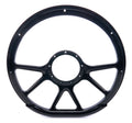 STEER WHL 14 D-SHAPE PRISM BLK