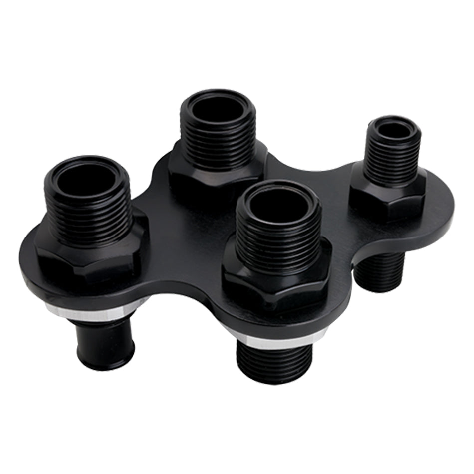 BULKHEAD FIREWALL 4-PORT ALUM