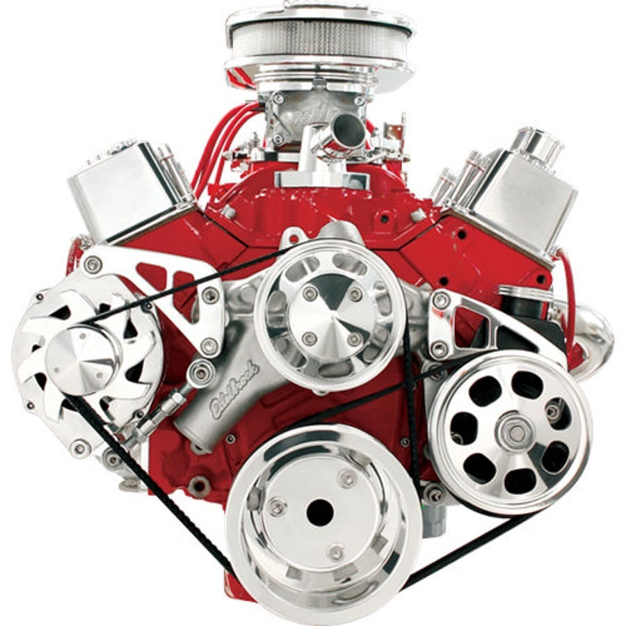 SBC BRACKET & PULLEYS