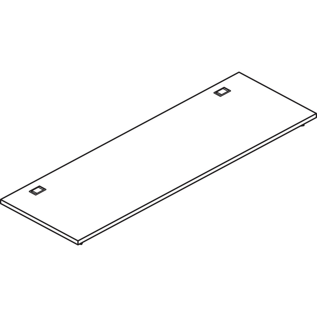 HON Manage Series Worksurface, 72" x 23.5" x 1", Wheat
