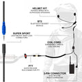 CONNECT BT2 Bluetooth Moto Kit with Radio - V3