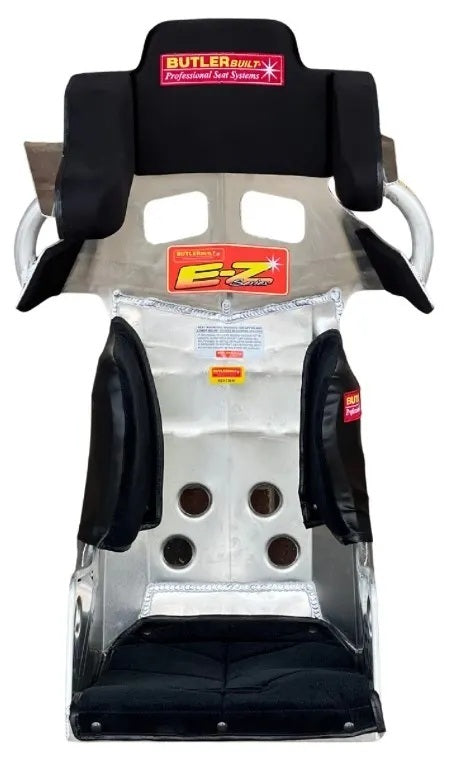 Seat EZIII Sportsman 16in 1in Tall 3pc Blk Cr