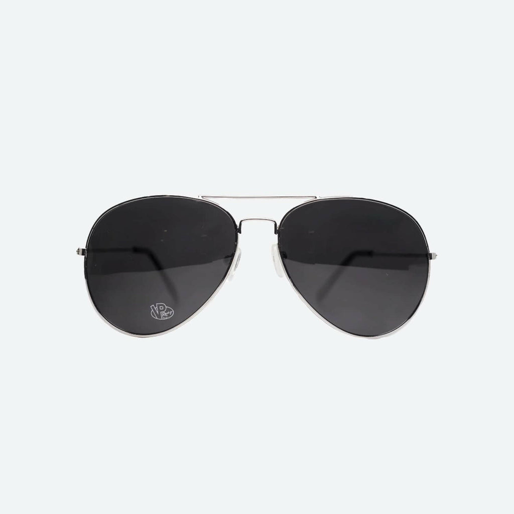 VP Racing silver aviator sunglasses
