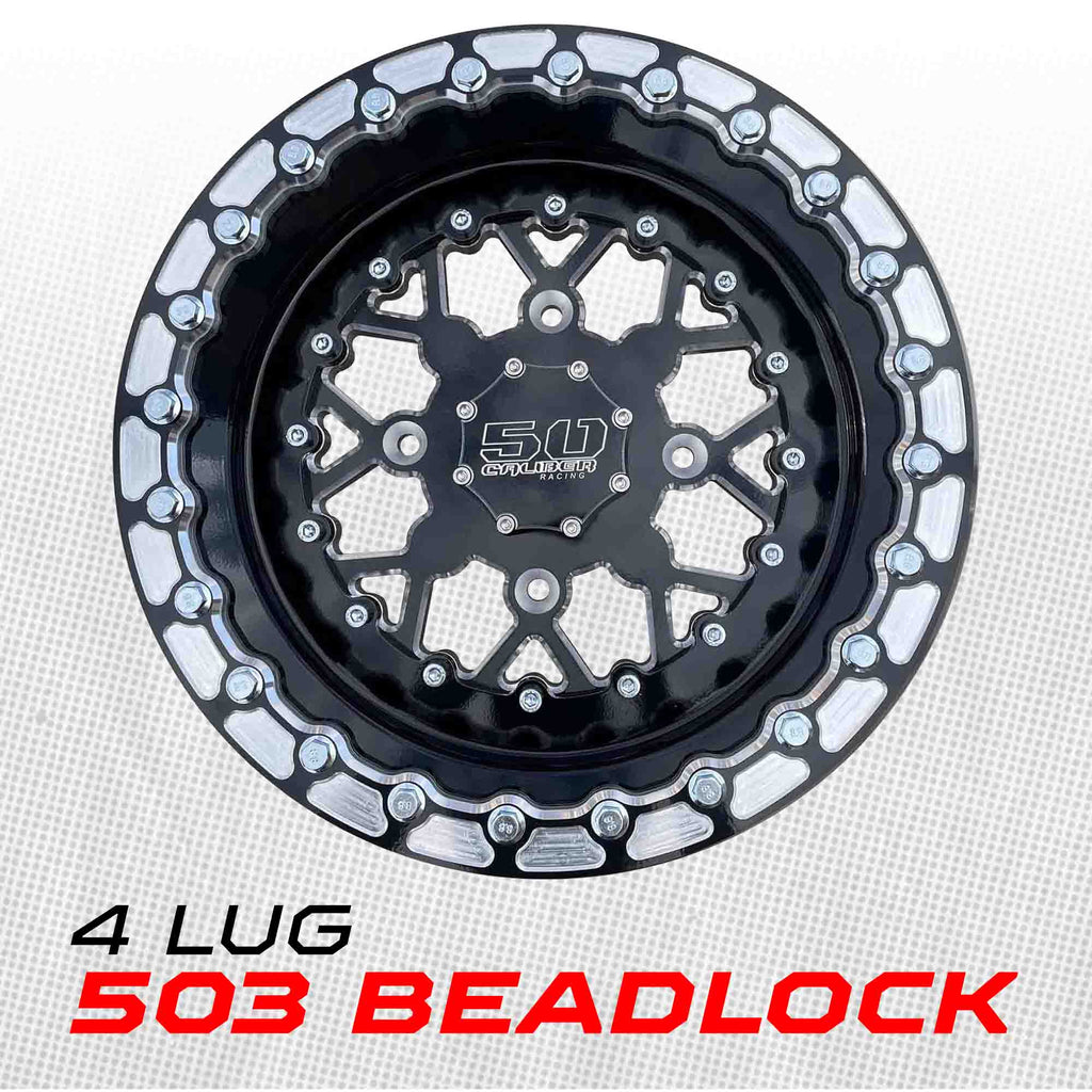 503 Billet Aluminum Beadlock wheel Black
