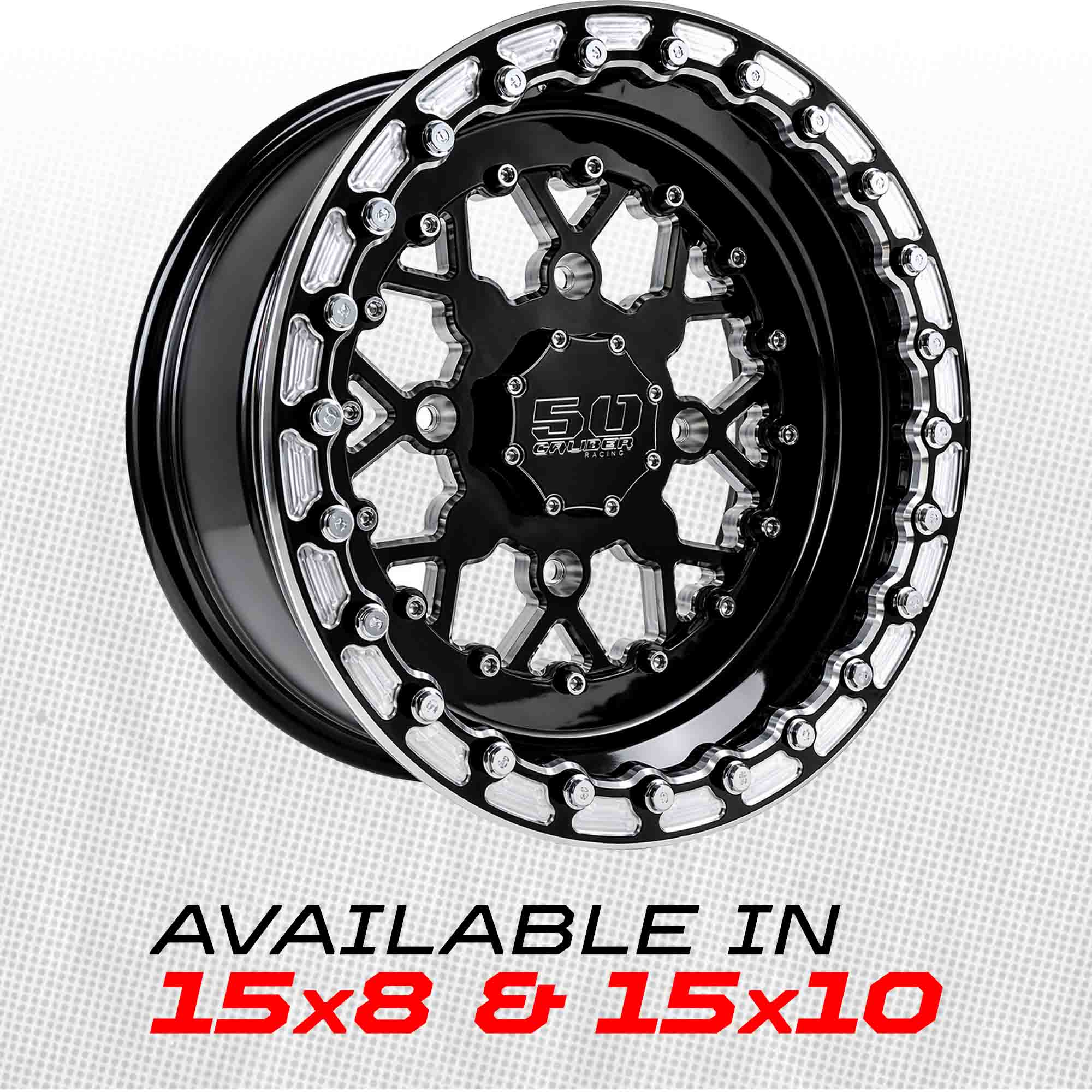 503 Billet Aluminum Beadlock wheel Black