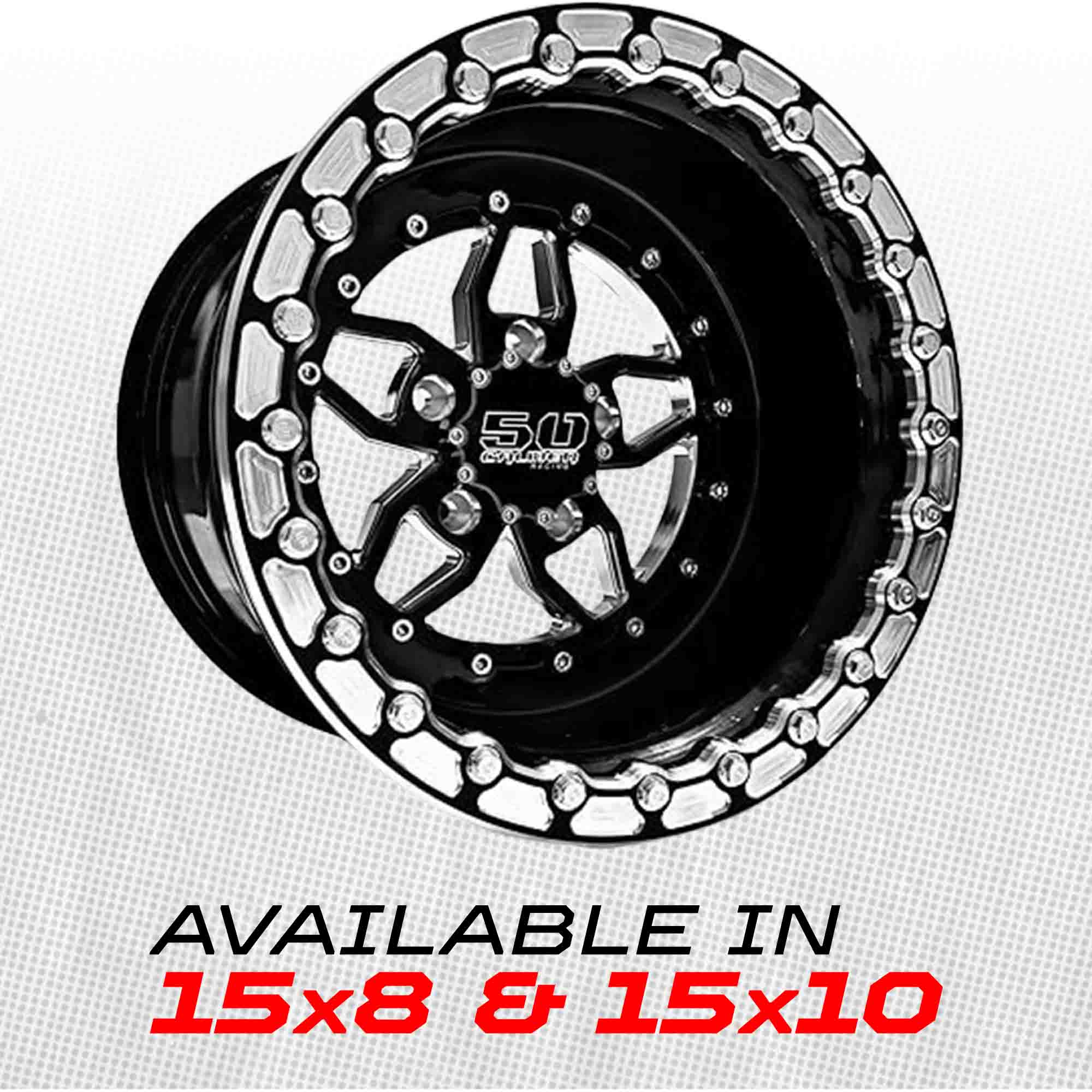 501 Billet Aluminum Beadlock wheel for Polaris ProR & TurboR