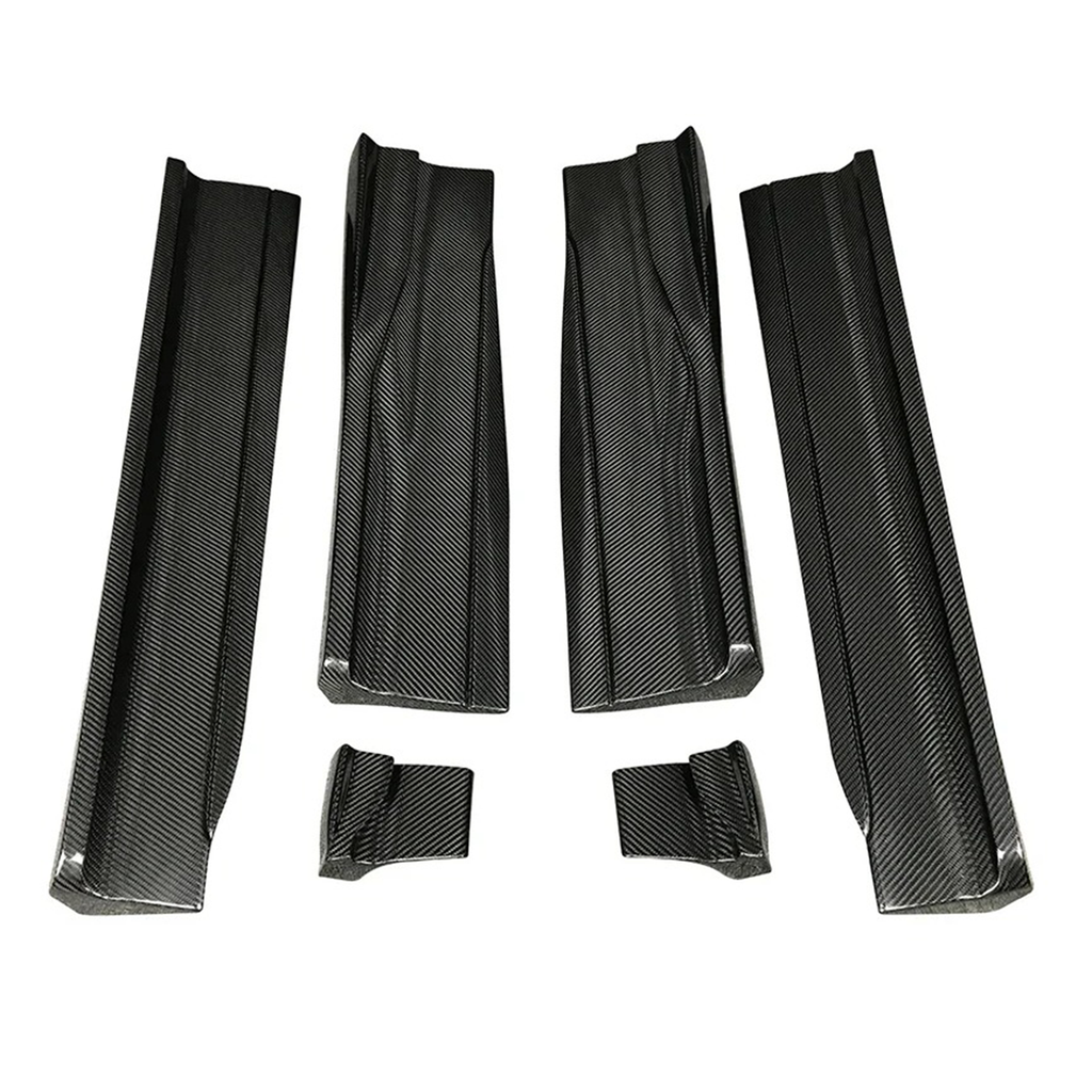 Dry Carbon Fiber Rocker Panel Side Skirts for Lamborghini Urus