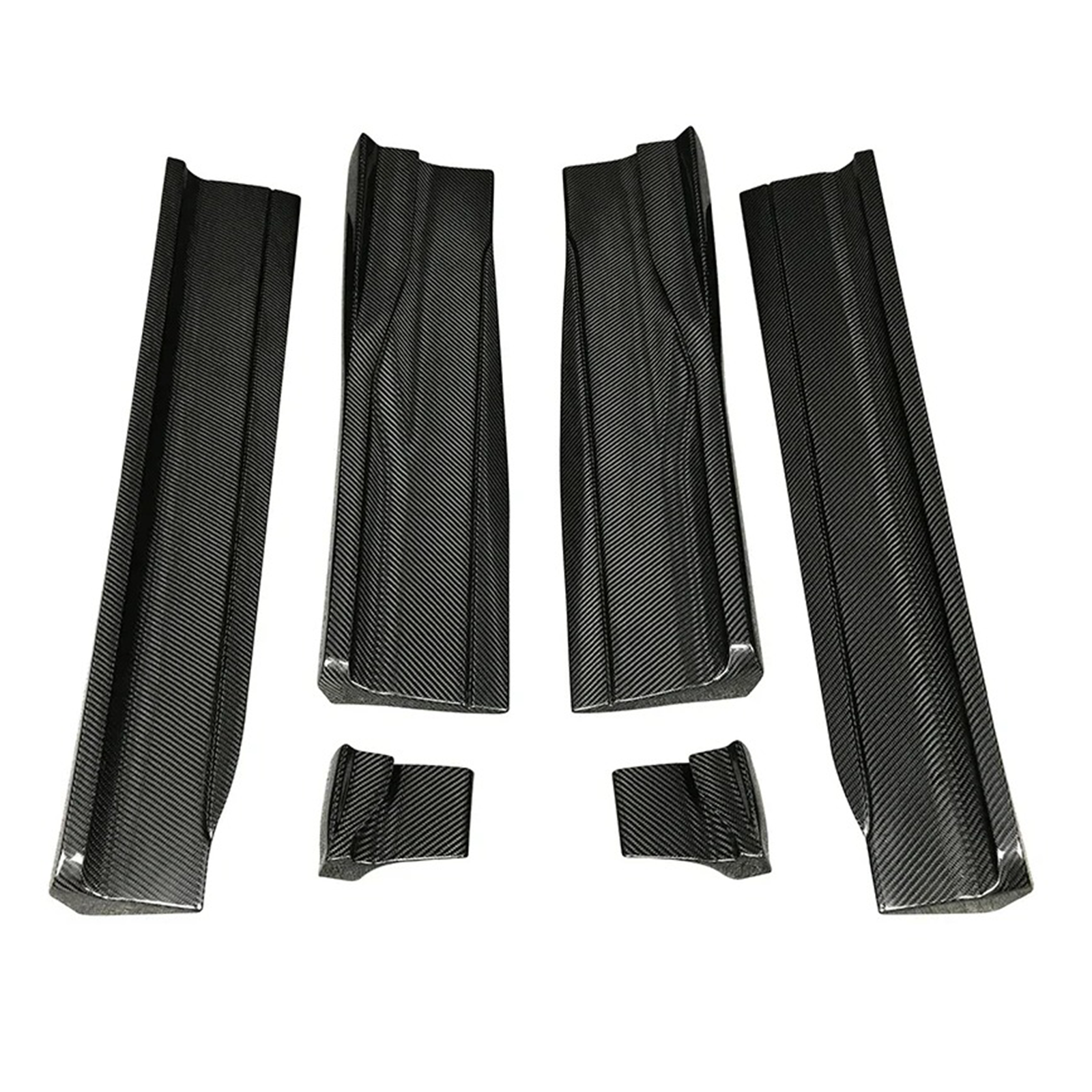 Dry Carbon Fiber Rocker Panel Side Skirts for Lamborghini Urus