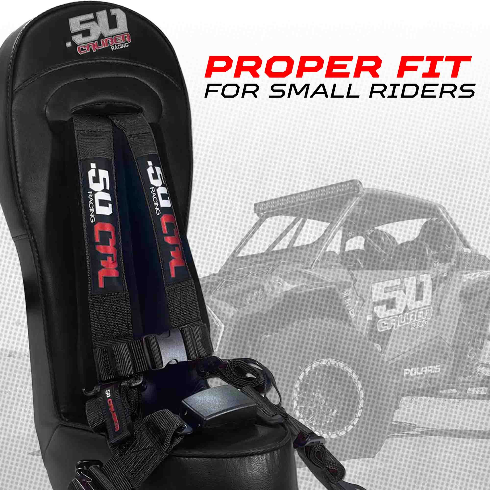 RZR Bump Seat & Safety Harness 570 800 XP900