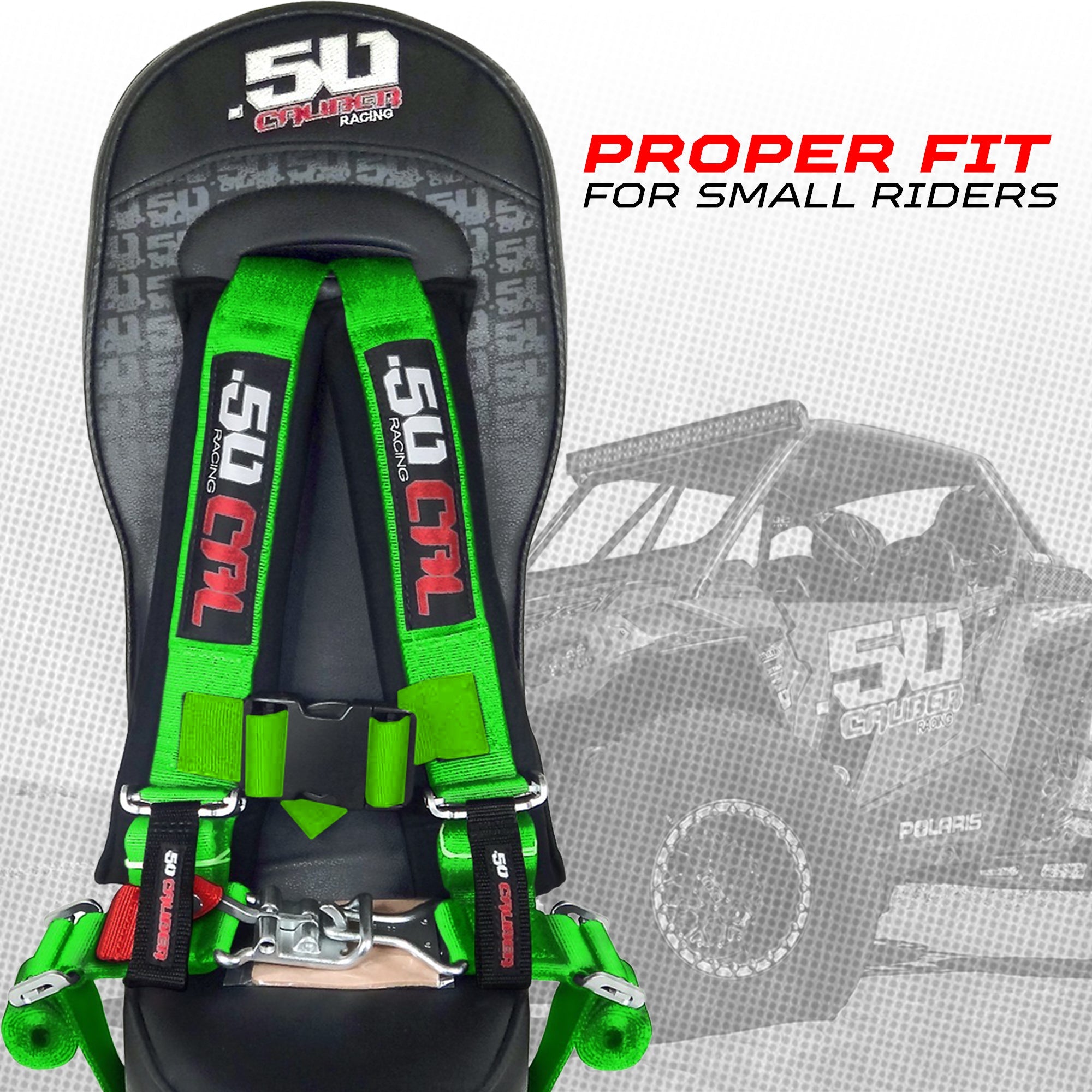 RZR PRO XP 4 Rear Bump Seat & Safety Harness