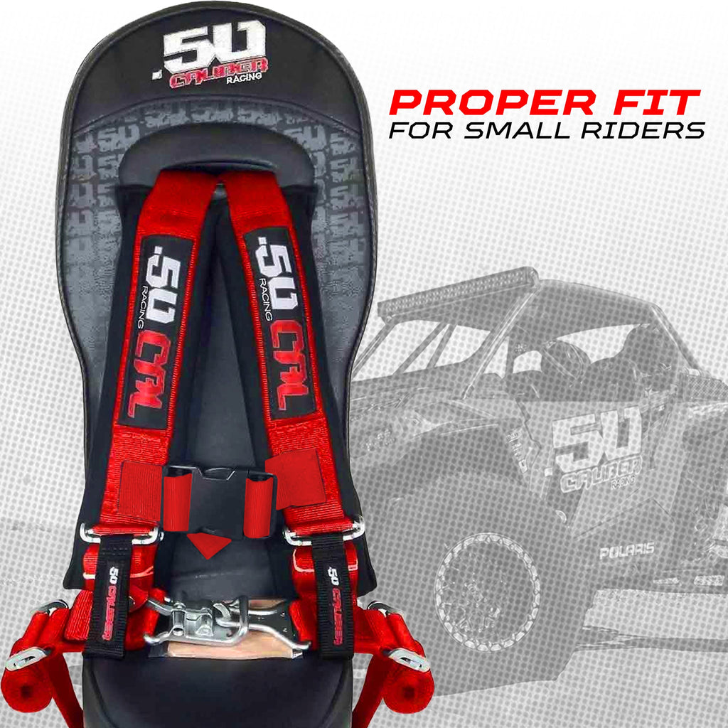RZR PRO XP 4 Rear Bump Seat & Safety Harness