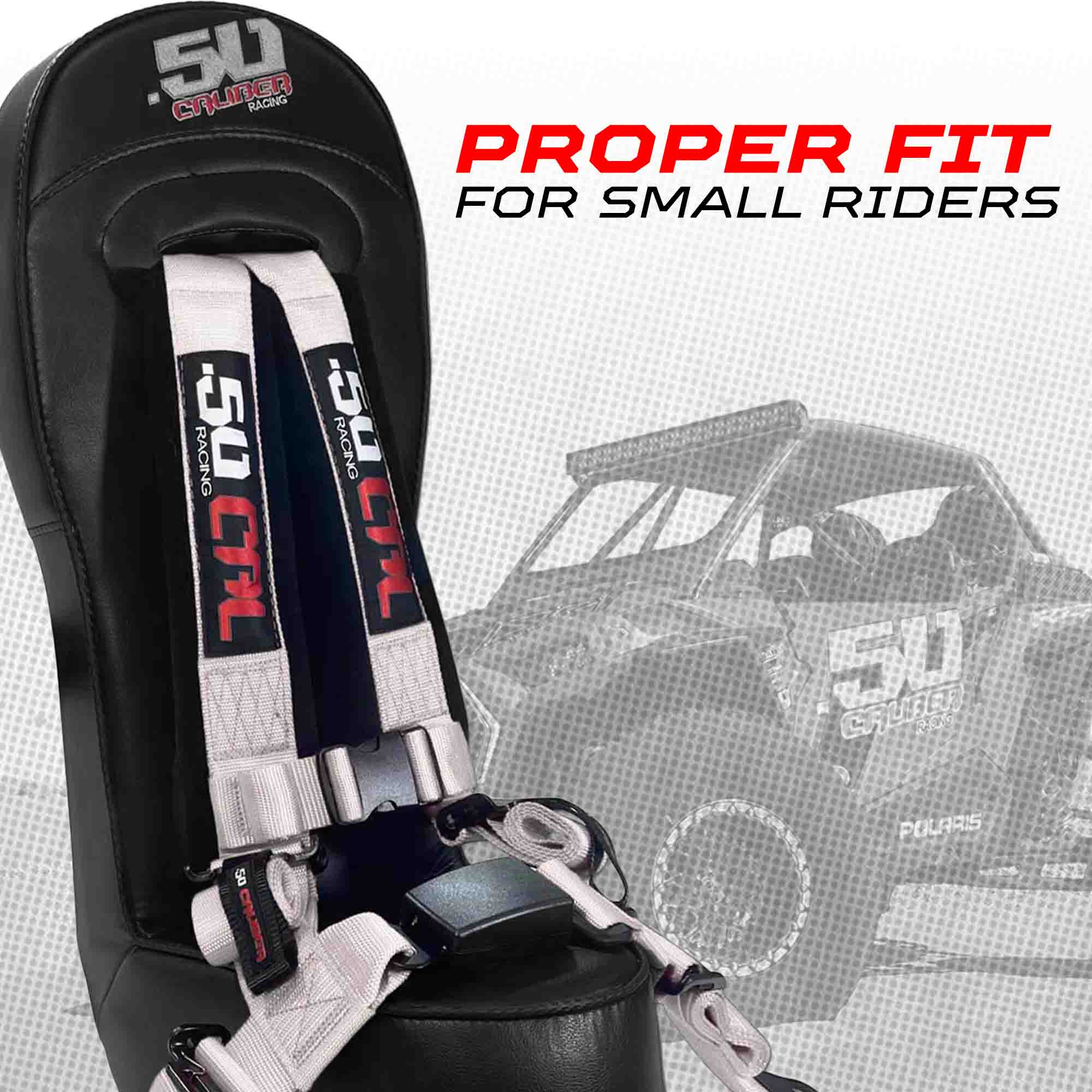 RZR Bump Seat & Safety Harness 570 800 XP900