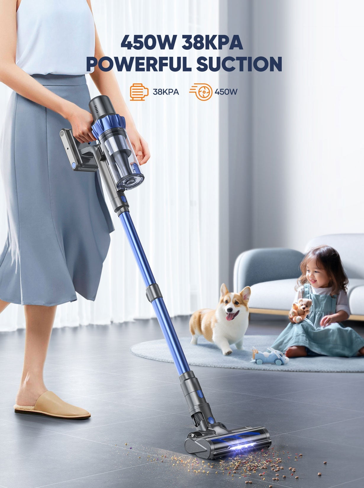 Buture BP10 Cordless Vacuum | 450W 38KPA