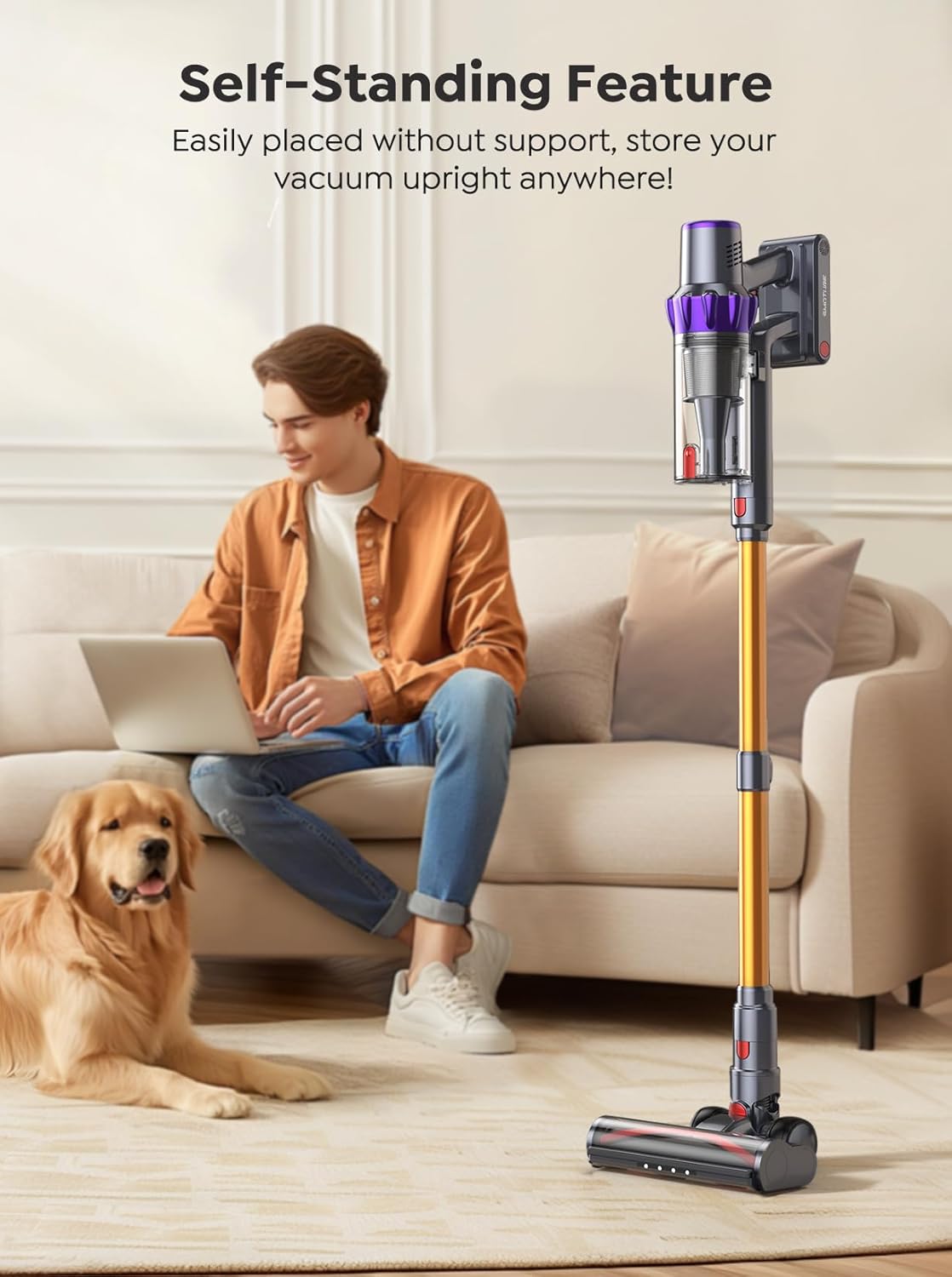 Buture VC80 Cordless Vacuum Cleaner | 450W 40KPA