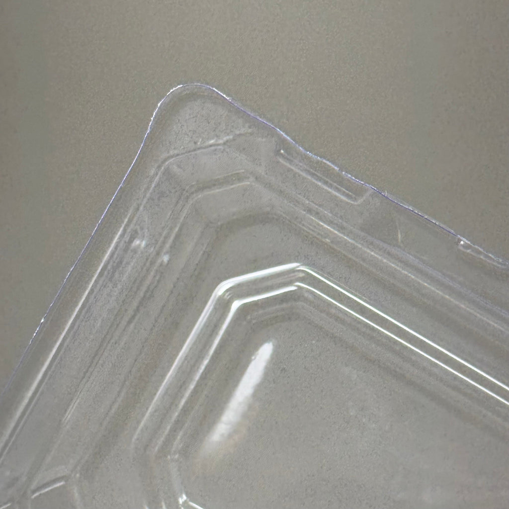 Boutonniere & Corsage Clear Plastic Box (50 Count) 4" x 3" x 3"