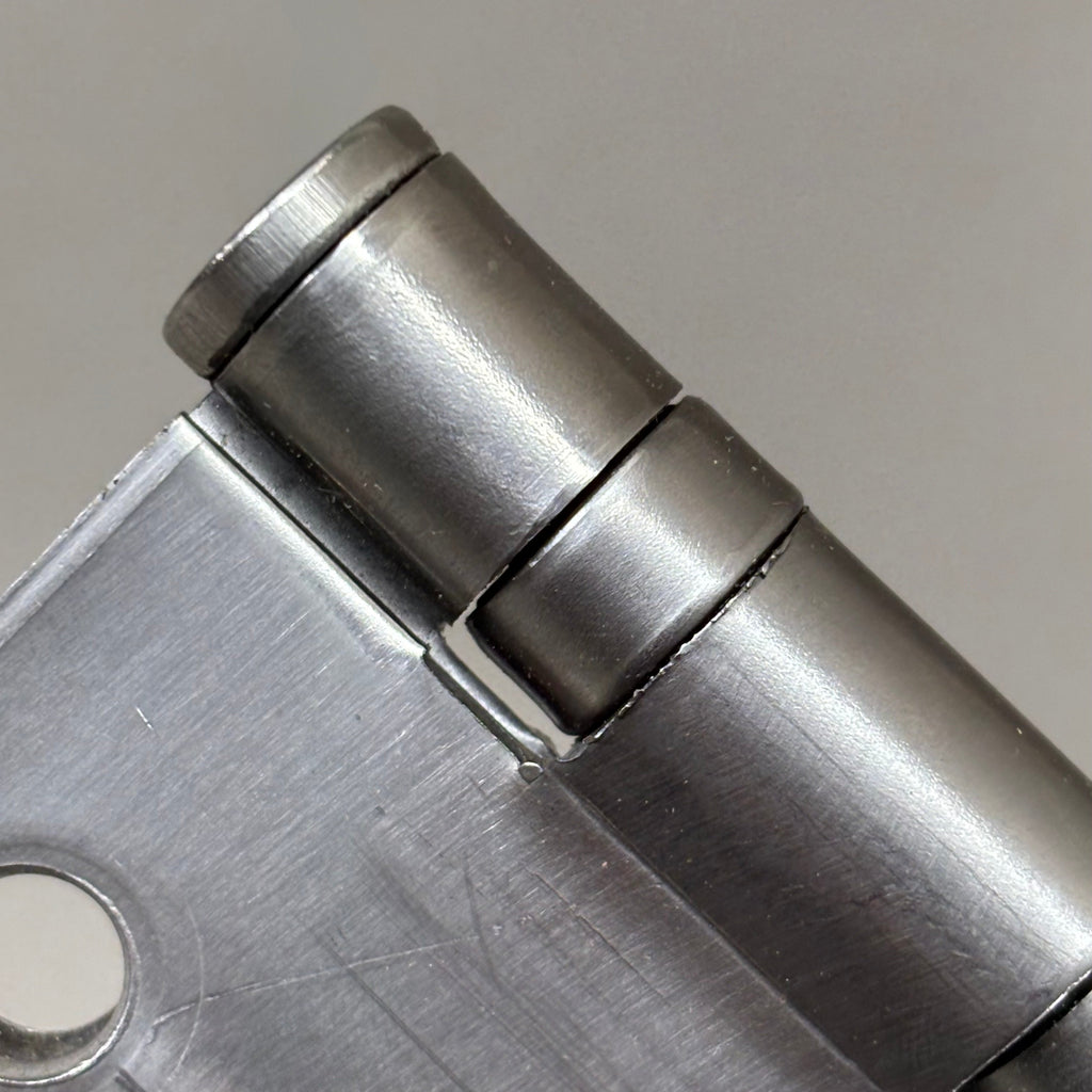 HAGER (3 PACK) Full Mortise Hinge 5 Knuckle Stainless Steel BB1191 Series 4.5"
