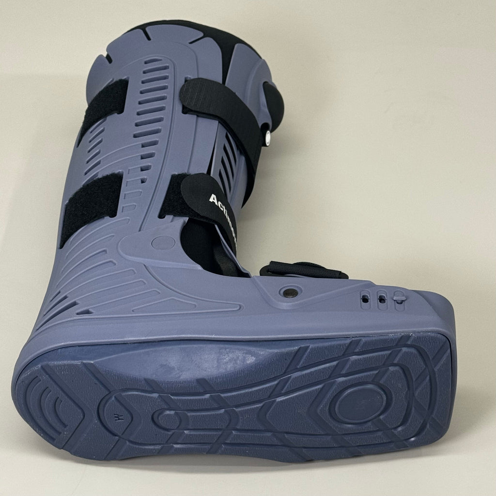 ACTIMOVE Walker Boot Right/Left Foot Sz Medium Blue/Grey 76276-07