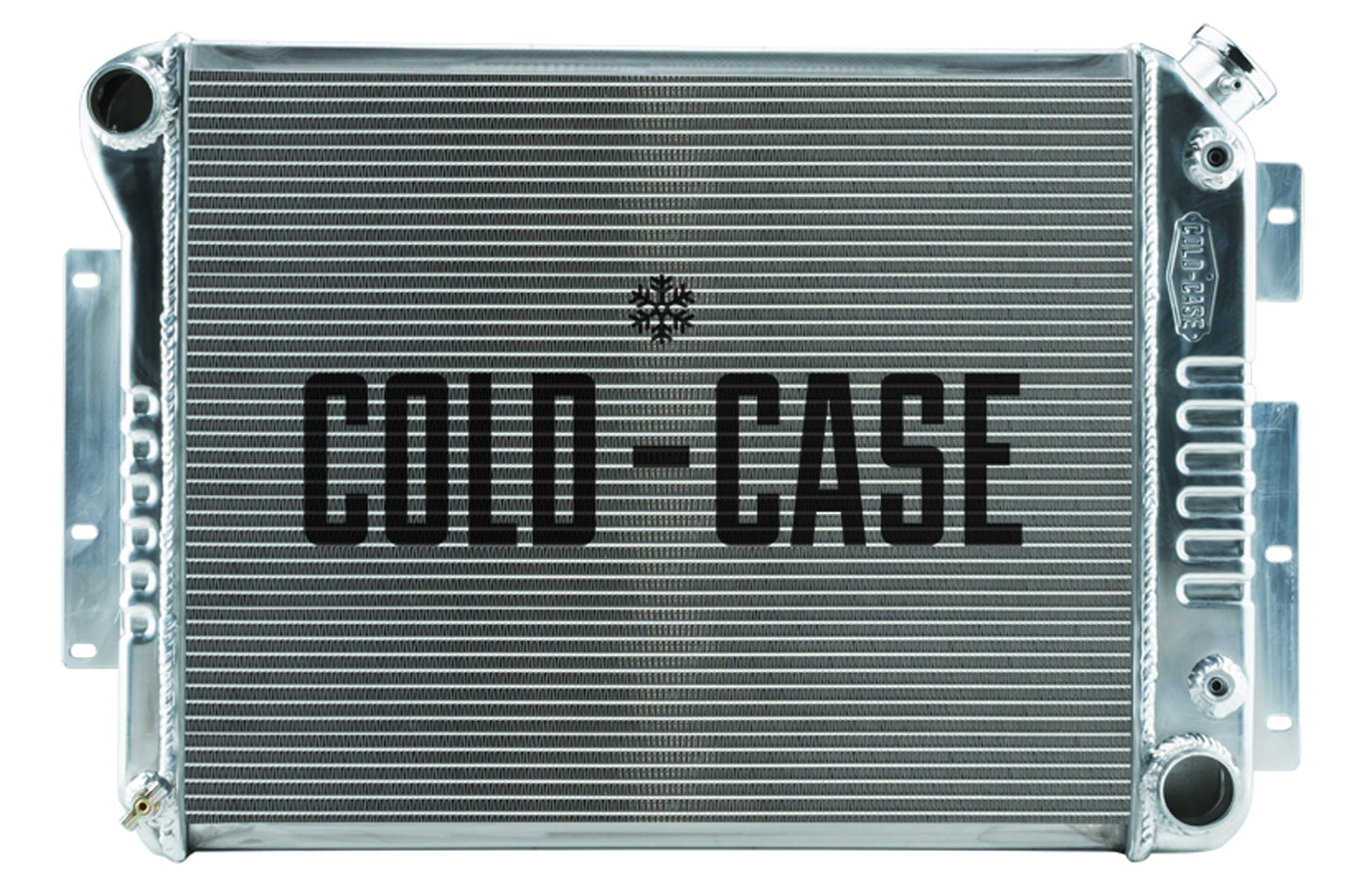 RADIATOR ALUM 2ROW CROSSFLOW