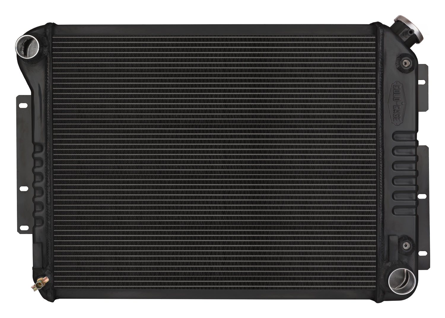 RADIATOR ALUM CROSSFLOW BLK