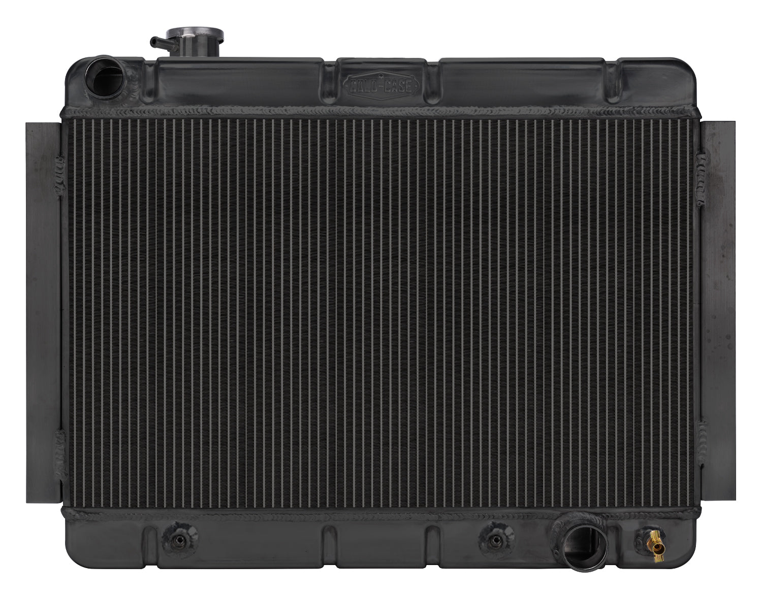 RADIATOR PERF ALUM BLK CHEVY