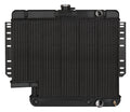 RADIATOR PERF ALUM BLACK DOWNF