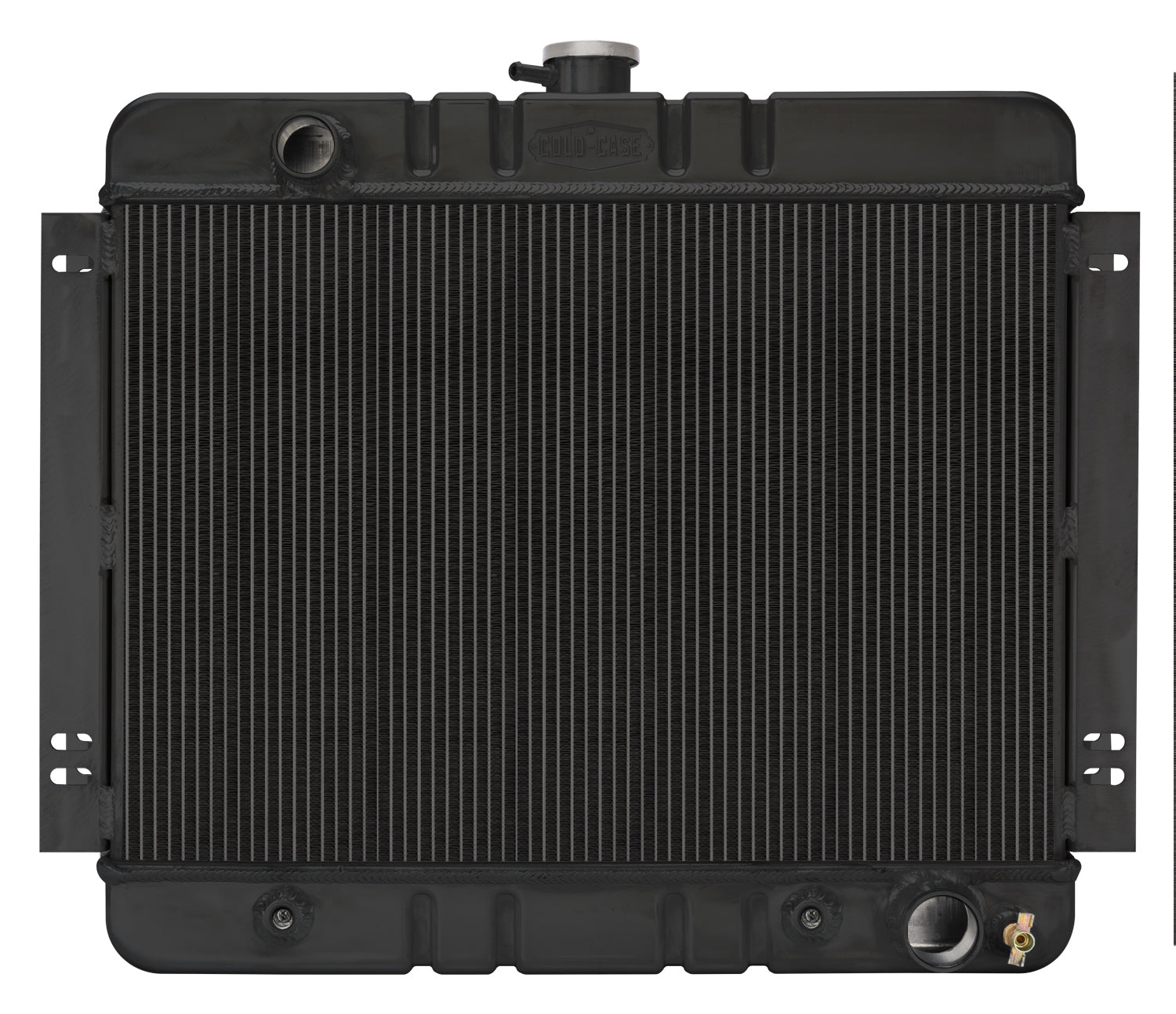 RADIATOR ALUM BB 2ROW DOWNFLOW