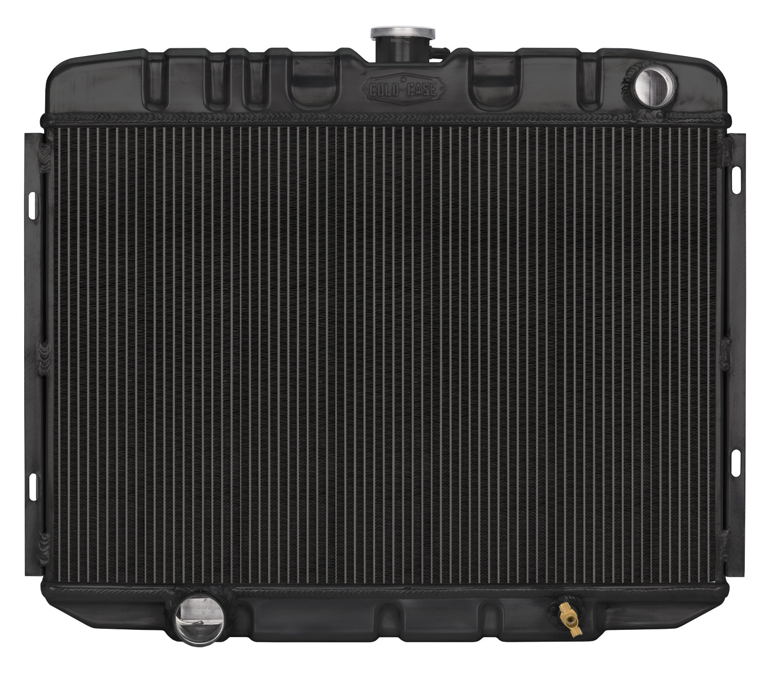 RADIATOR PERF ALUM DOWNFLOW 2R