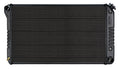 RADIATOR ALUM BLACK 2ROW