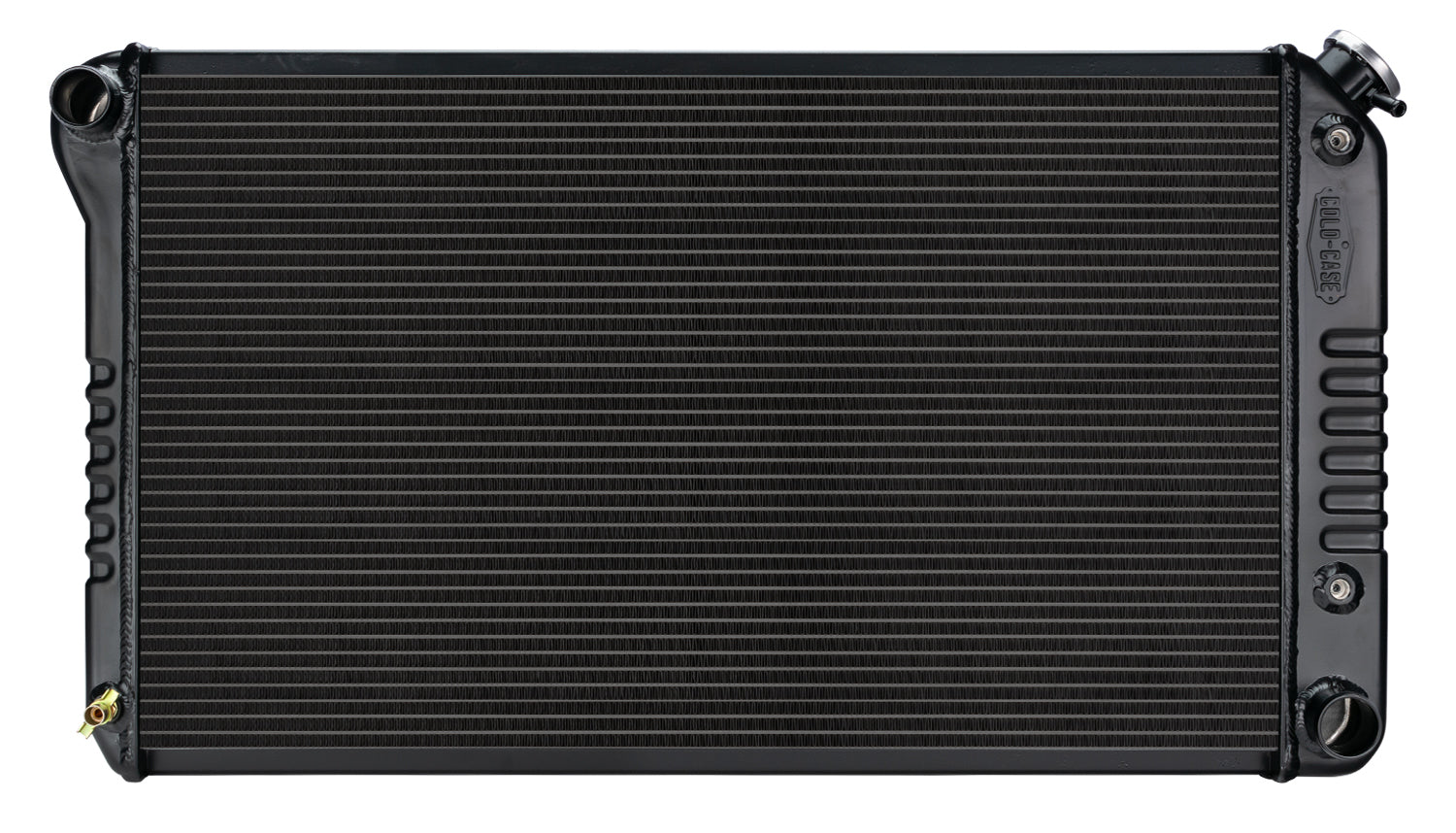 RADIATOR ALUM BLACK 2ROW