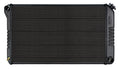 RADIATOR ALUM BLACK 2-ROW