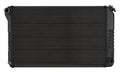 RADIATOR PERF ALUM BLACK CROSS