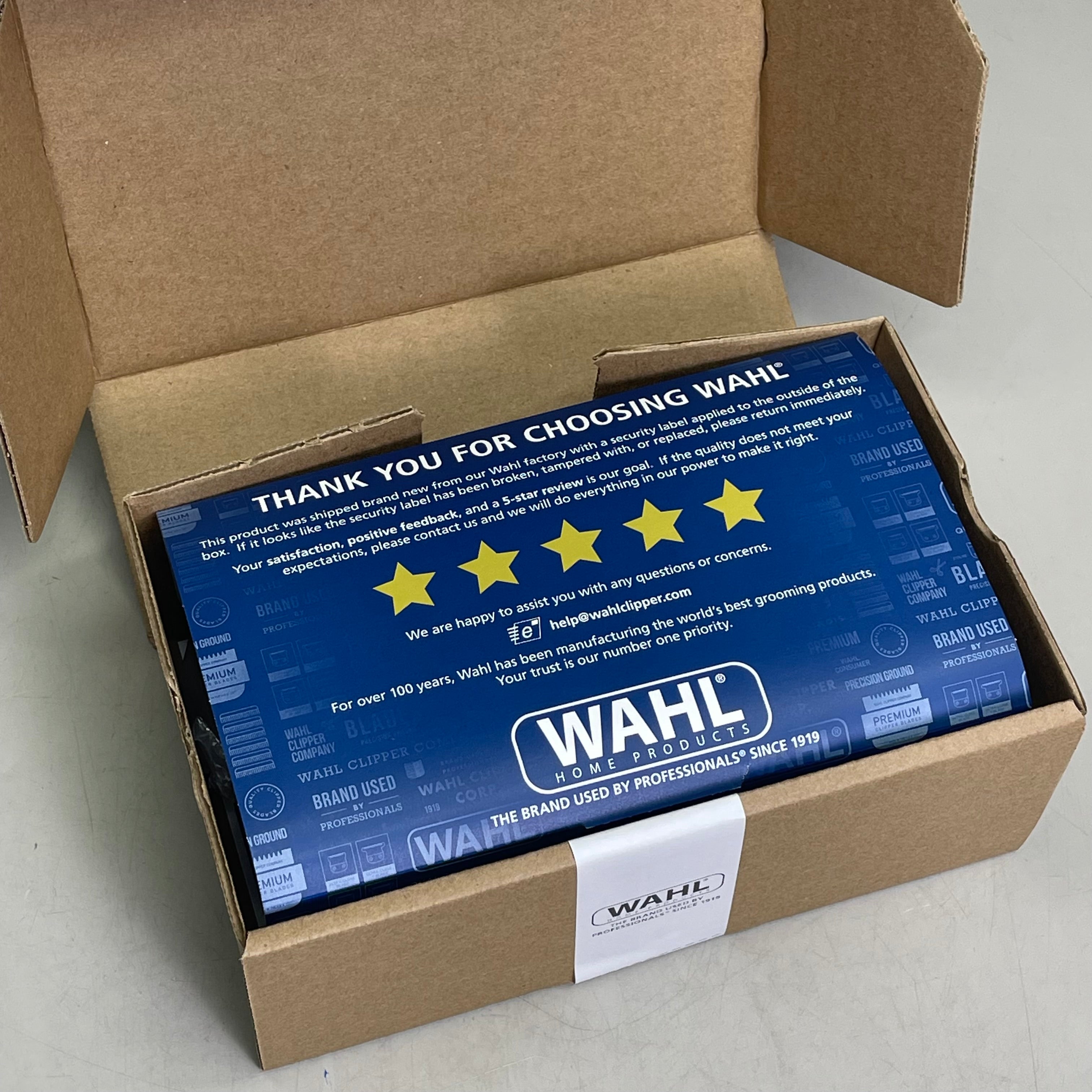 WAHL Lithium Ion Total Beard Trimmer Rechargeable Cordless Black Silver 09888