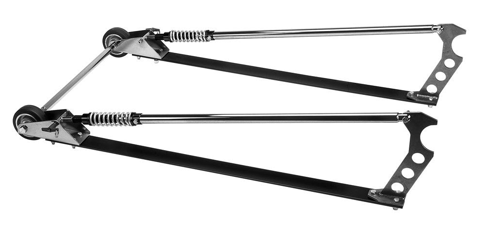 WHEELIE BAR CHROME/BLACK