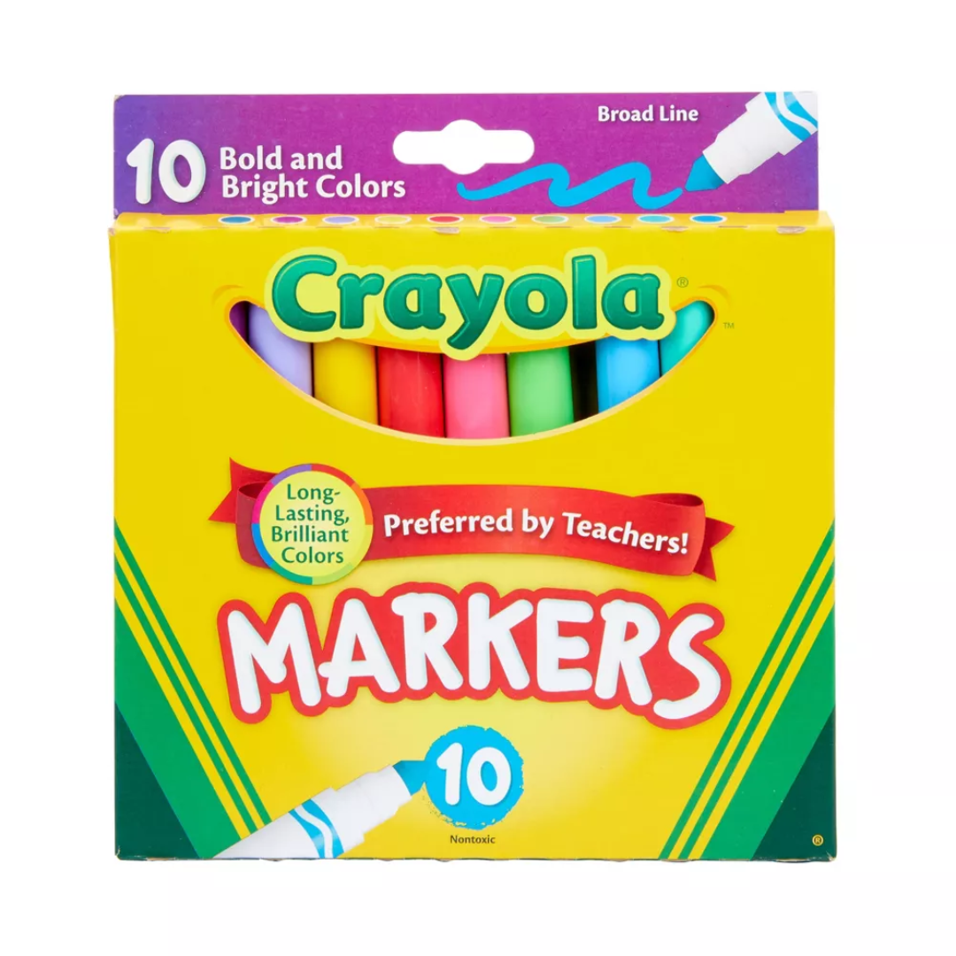 Crayola Pastel Markers 10?ct