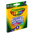Crayola Ultra-Clean Washable Large Crayons (8?pack)