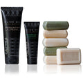 Silky Skin Set w/ 6-Pack Variety All Natural Soap