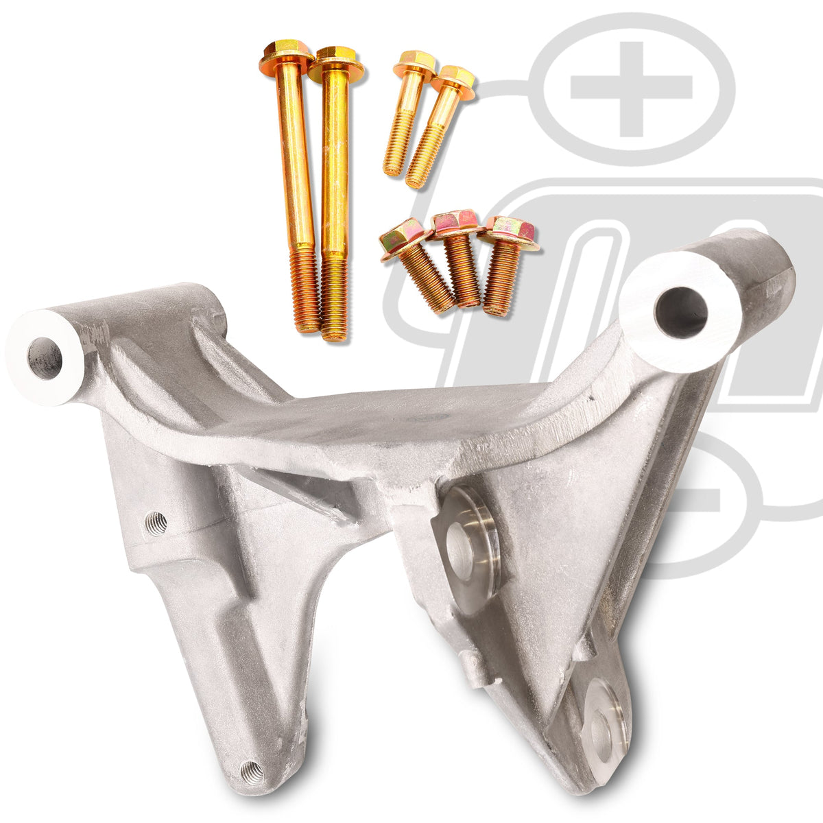 Mechman Dual Alternator Bracket 2013-2018 RAM 6.7L Cummins - 1.1L
