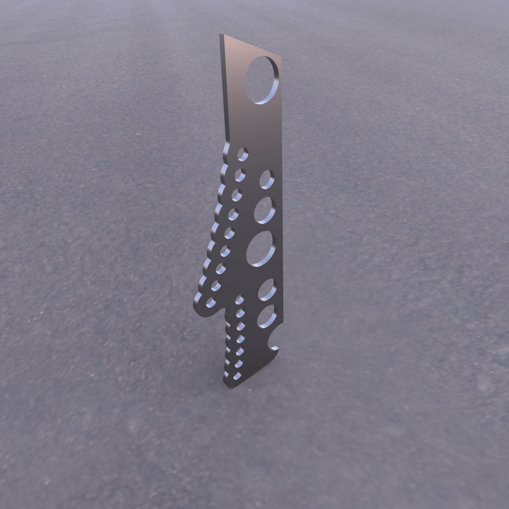 Chromoly 4-Link Chassis Bracket