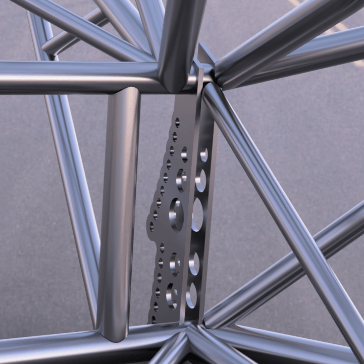 Chromoly 4-Link Chassis Bracket