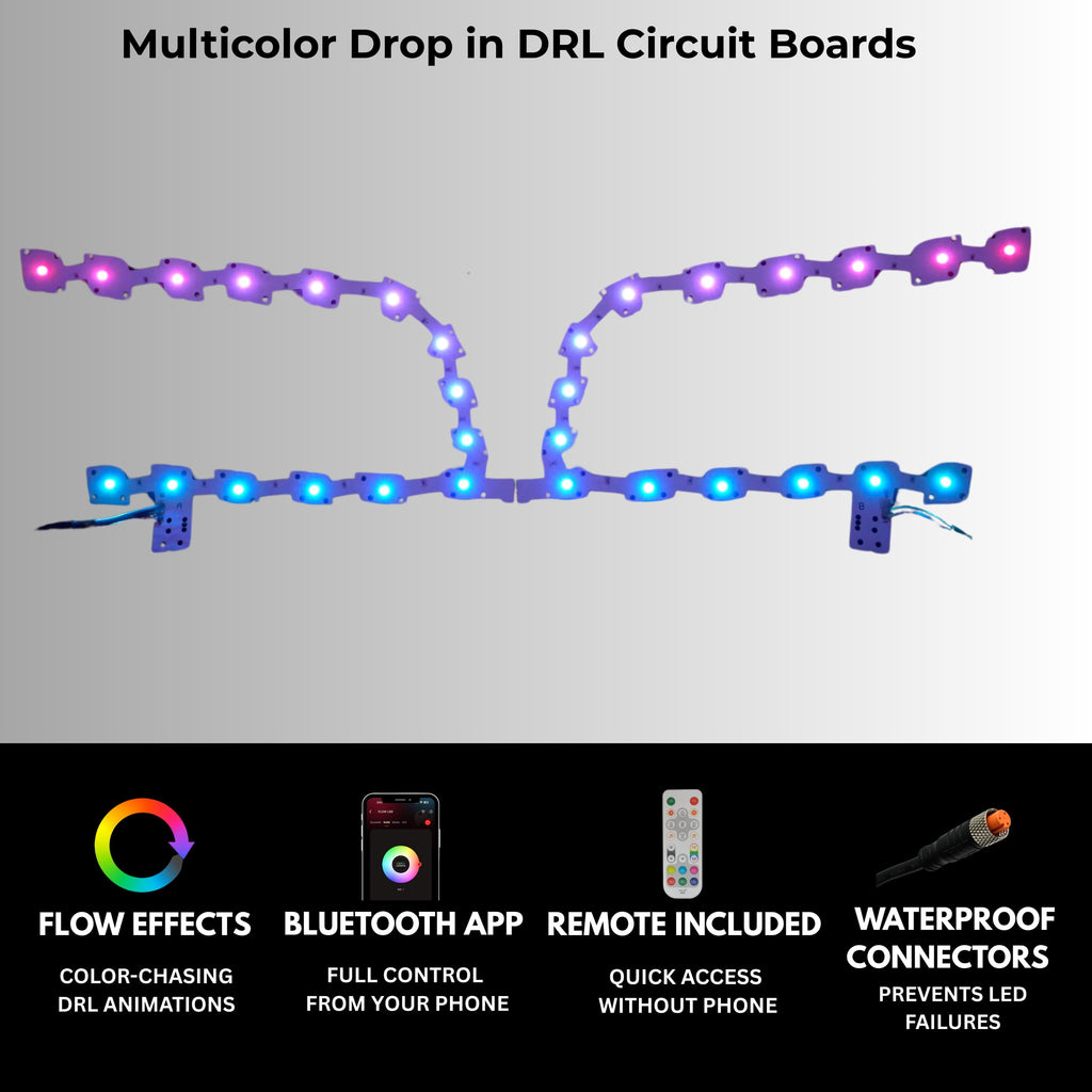 Chrysler 300 Multicolor Flow Series DRL Boards (2011-2023)