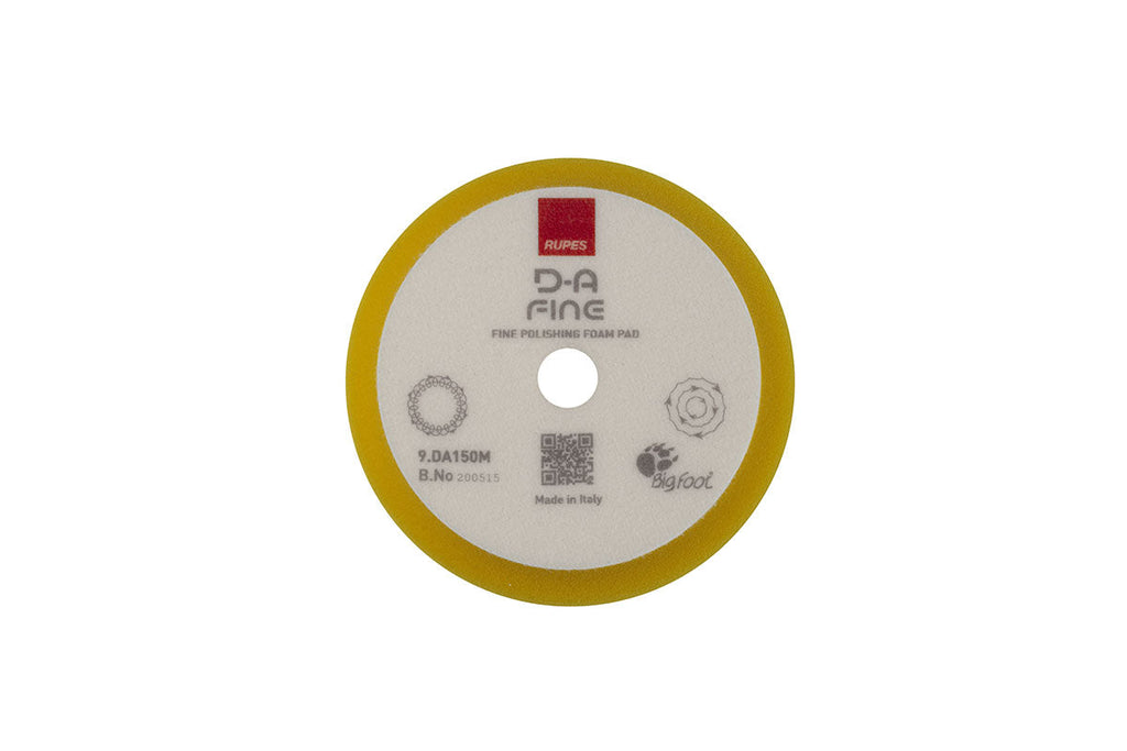 PAD, RUPES DA150M DA 5" YELLOW