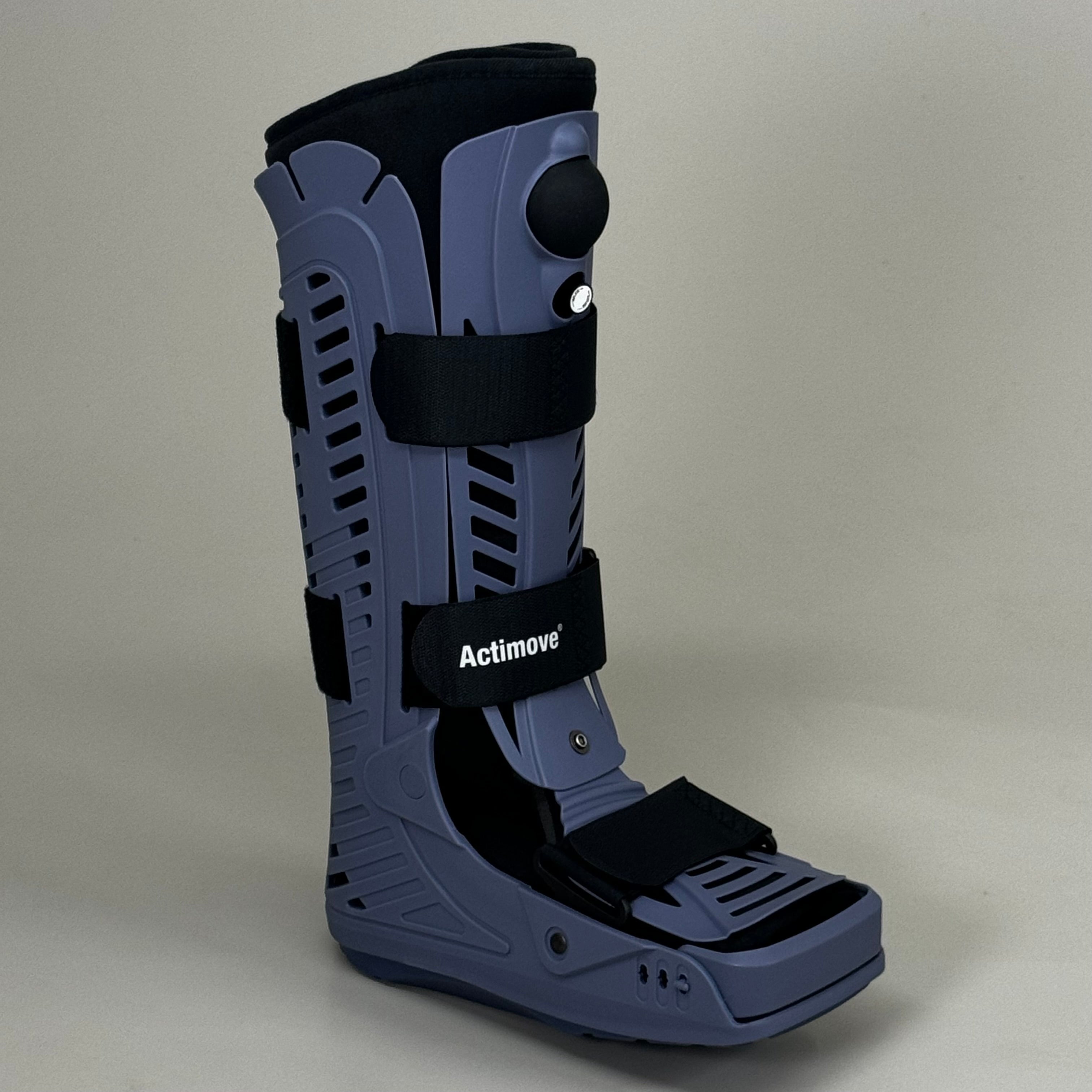 ACTIMOVE Walker Boot Right/Left Foot Sz Medium Blue/Grey 76276-07