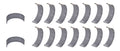 Rod Bearing Set SBC w/2.100 Pin