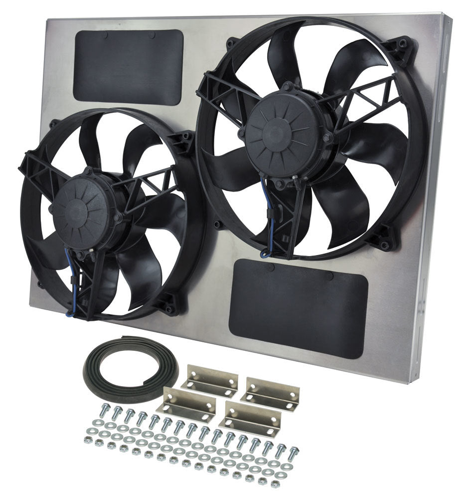 DUAL RADIATOR FAN SHROUD ASSEM